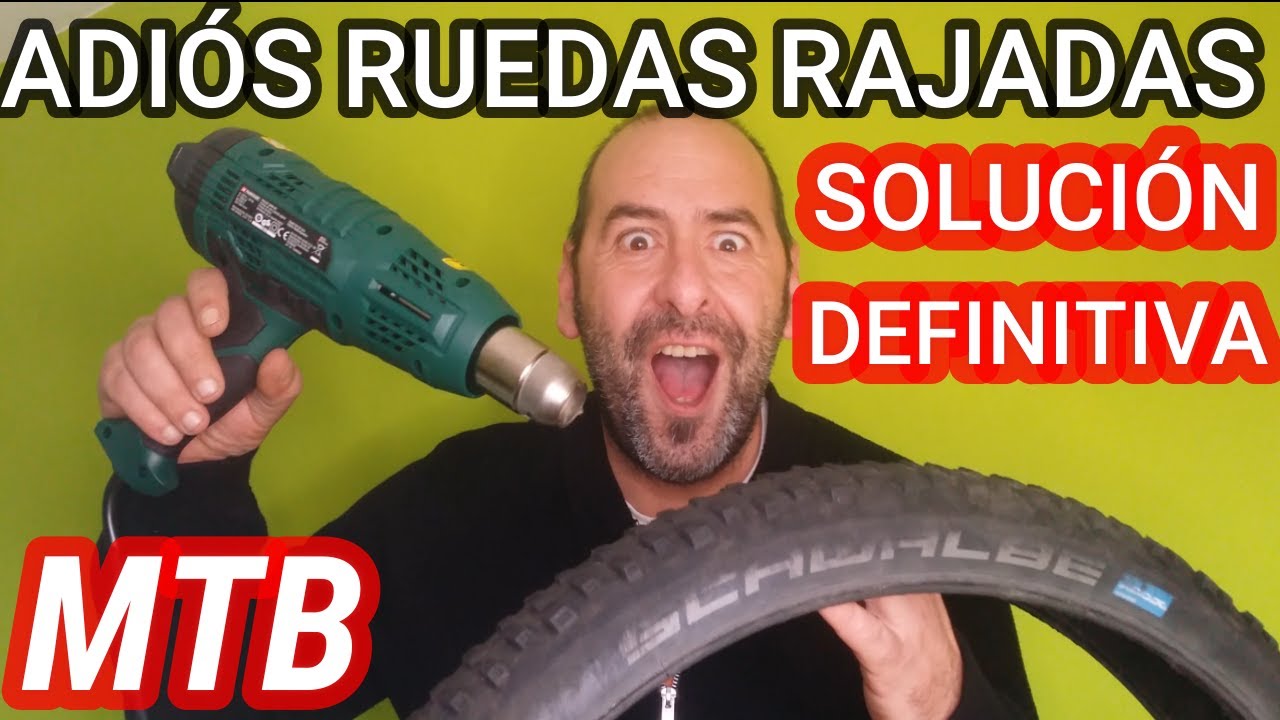 ADIÓS CUBIERTAS  RAJADAS MTB Solución