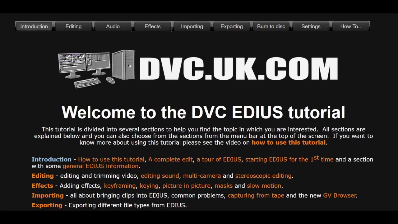 What's new in EDIUS  8.3 - part 4: Burn to disc, 4K screens and more