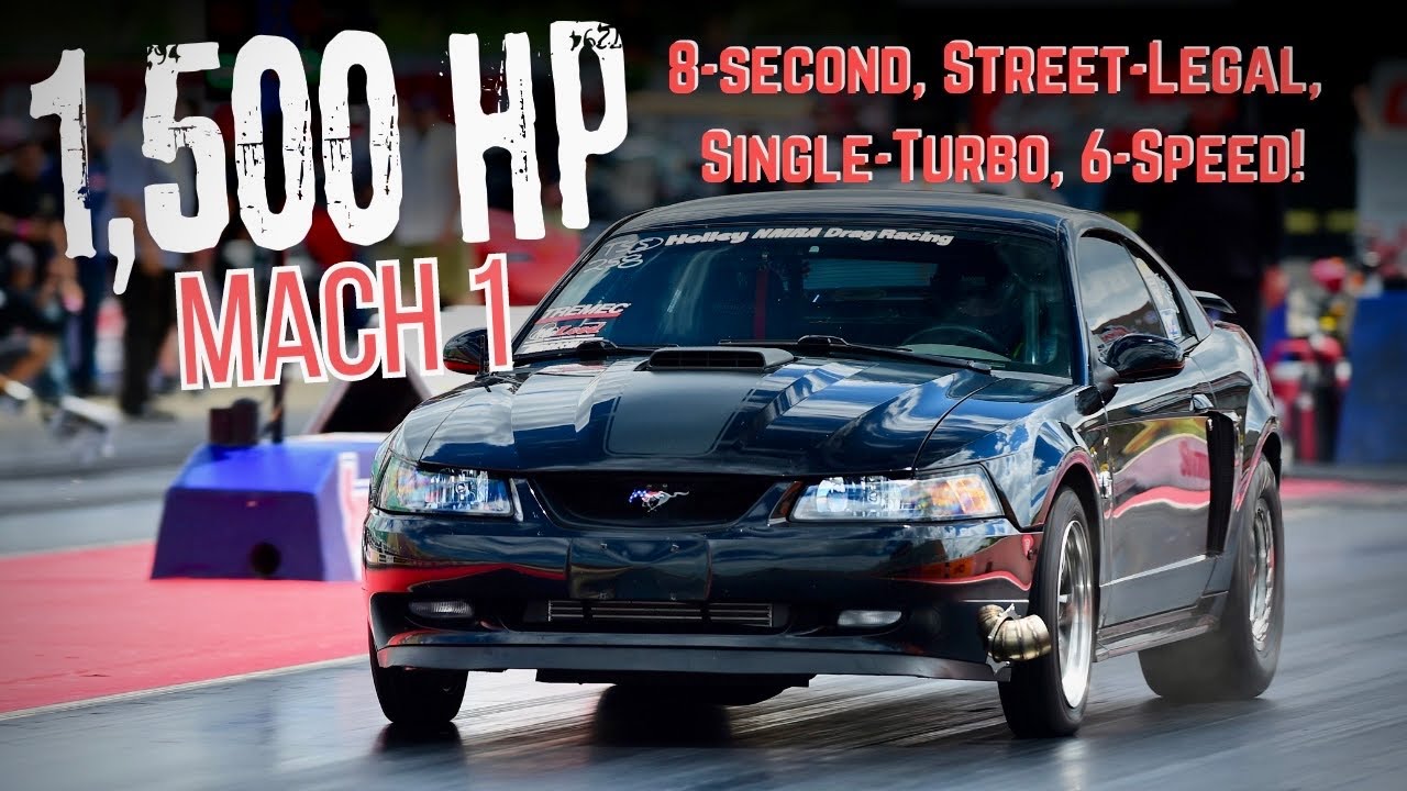 8-секундный, 6-ступенчатый, новый Edge Mach 1! 1500-сильный Mustang с четырьмя клапанами, одним т...