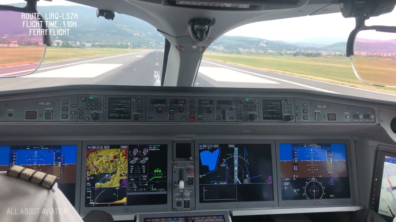 Быстрее некуда!! Взлет за 15 секунд во Флоренции на потрясающем A220!