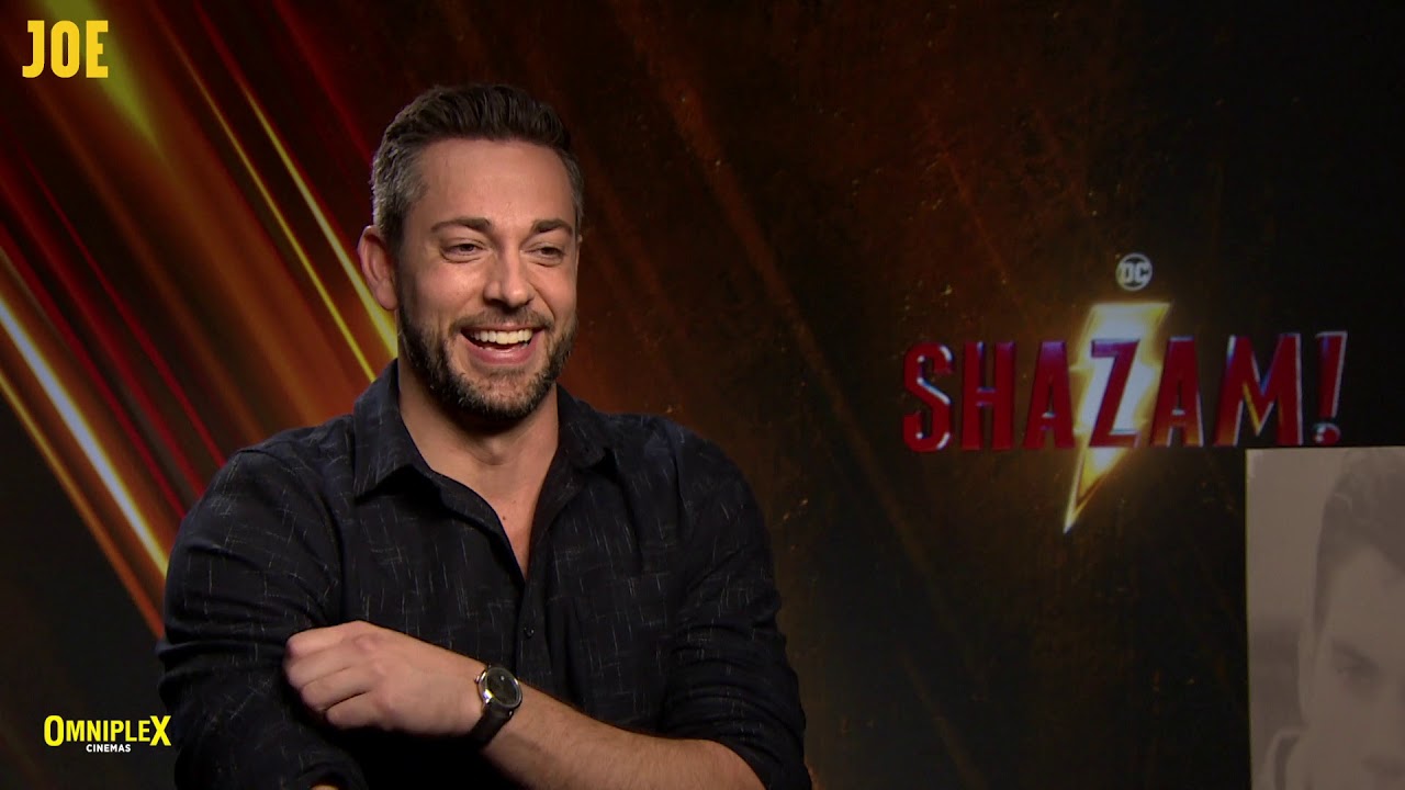 Shazam! star Zachary Levi puts his "Before They Were Superheroes!" knowledge to the test