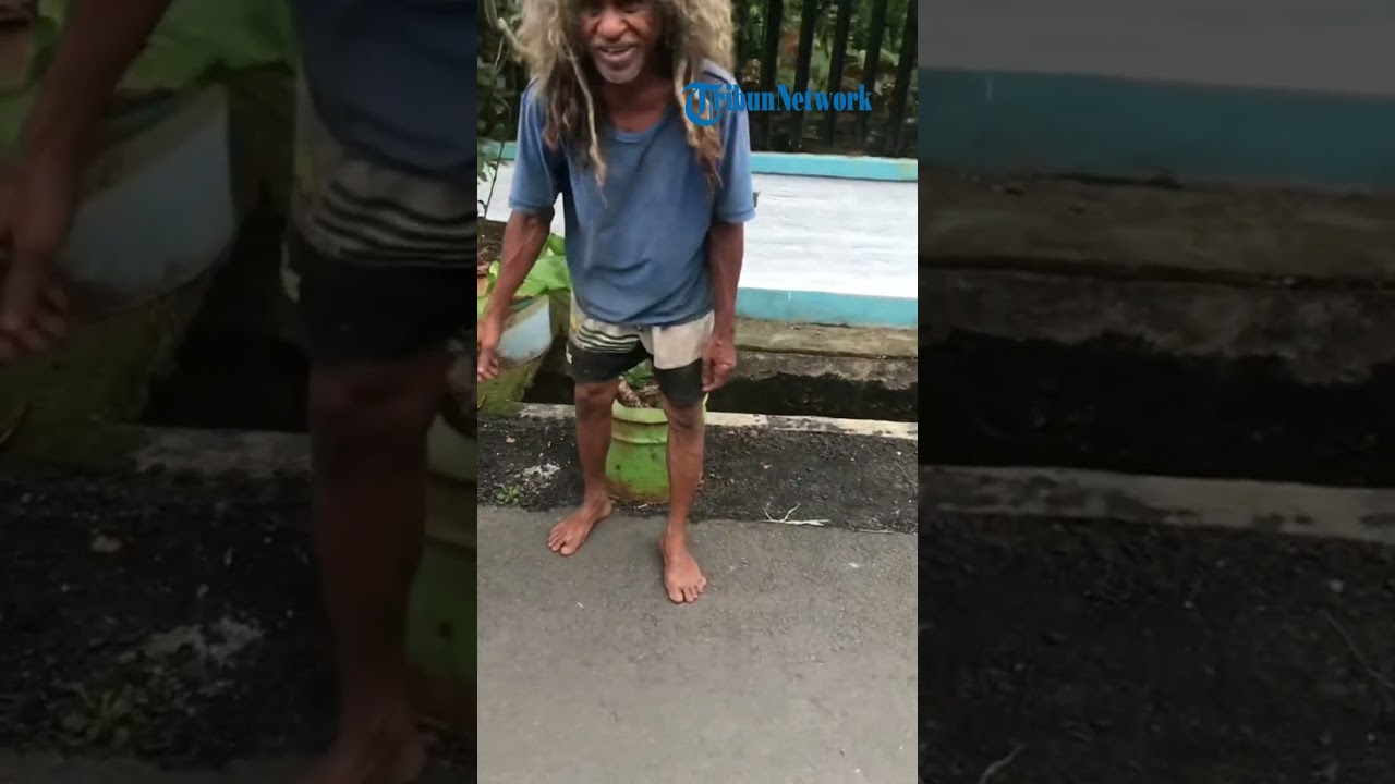 Kambing Kocak : Orang Gila Dikejar 2 Kambing