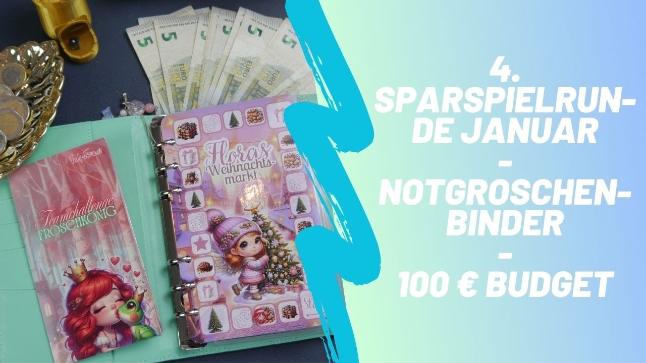 4. Sparspielrunde Januar - Notgroschen, Gesundheit & Sonstiges - 100 € Budget ❤💸🎲