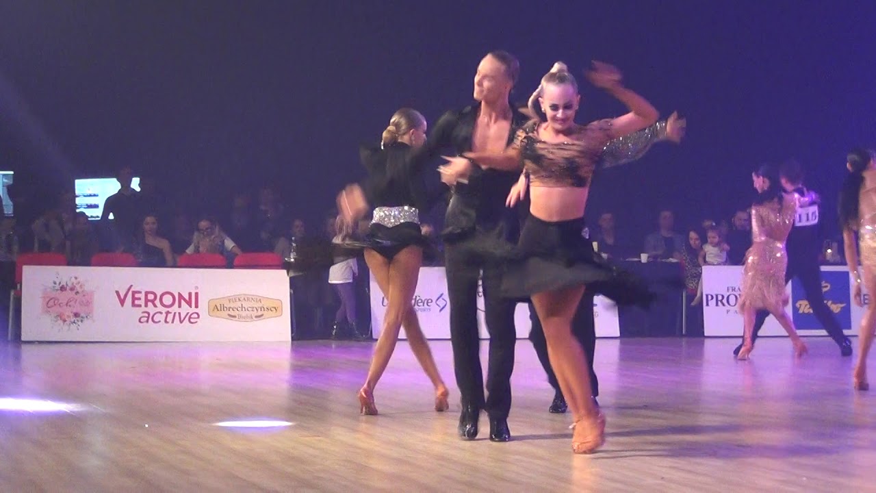 Magdalena Tarnowska Oskar Dziedzic Jive Pow. 18 LA 1/4F MO Mistrzostwa 4 Okręgów Halinów 2019