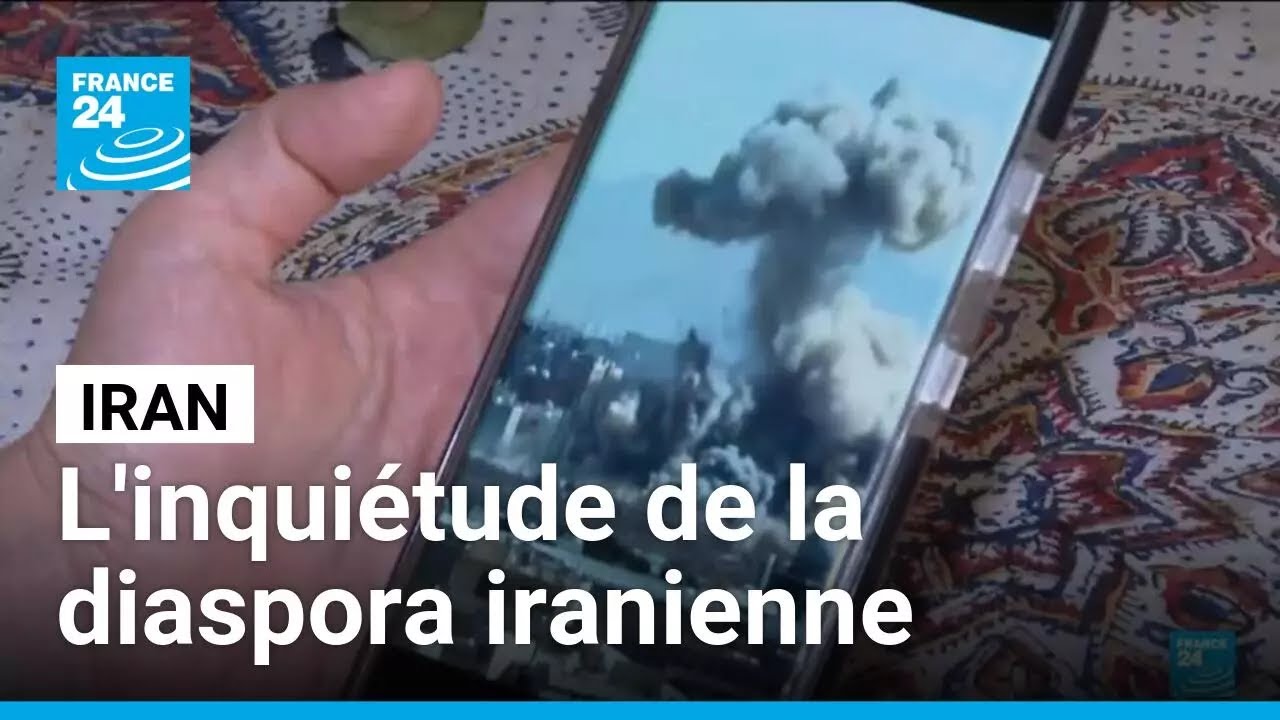 Neuvième jour de la guerre : l'inquiétude de la diaspora iranienne • FRANCE 24