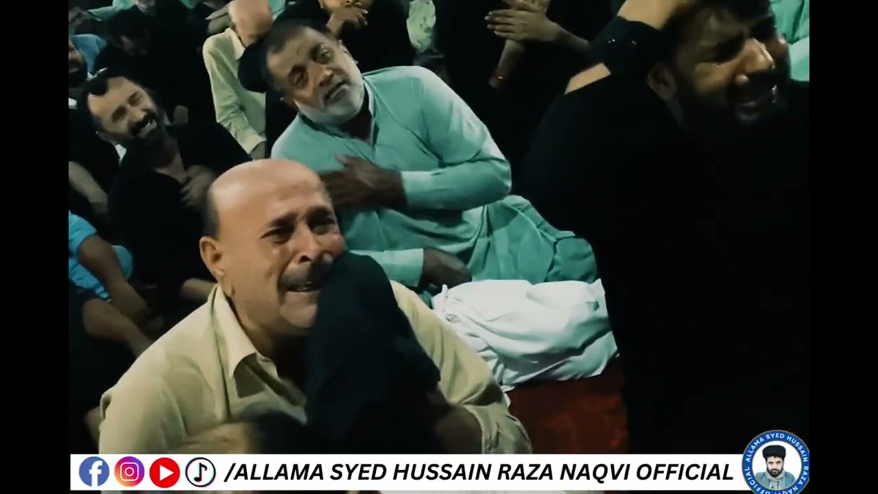 New majlis shahdat bibi syeda s.a by Allama Syed Hussain Raza Naqvi