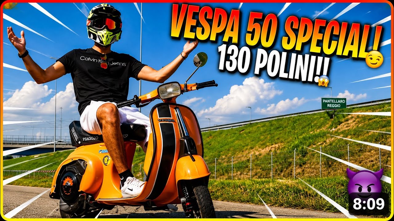 PROVO UNA VESPA 50 SPECIAL ELABORATA🤯!