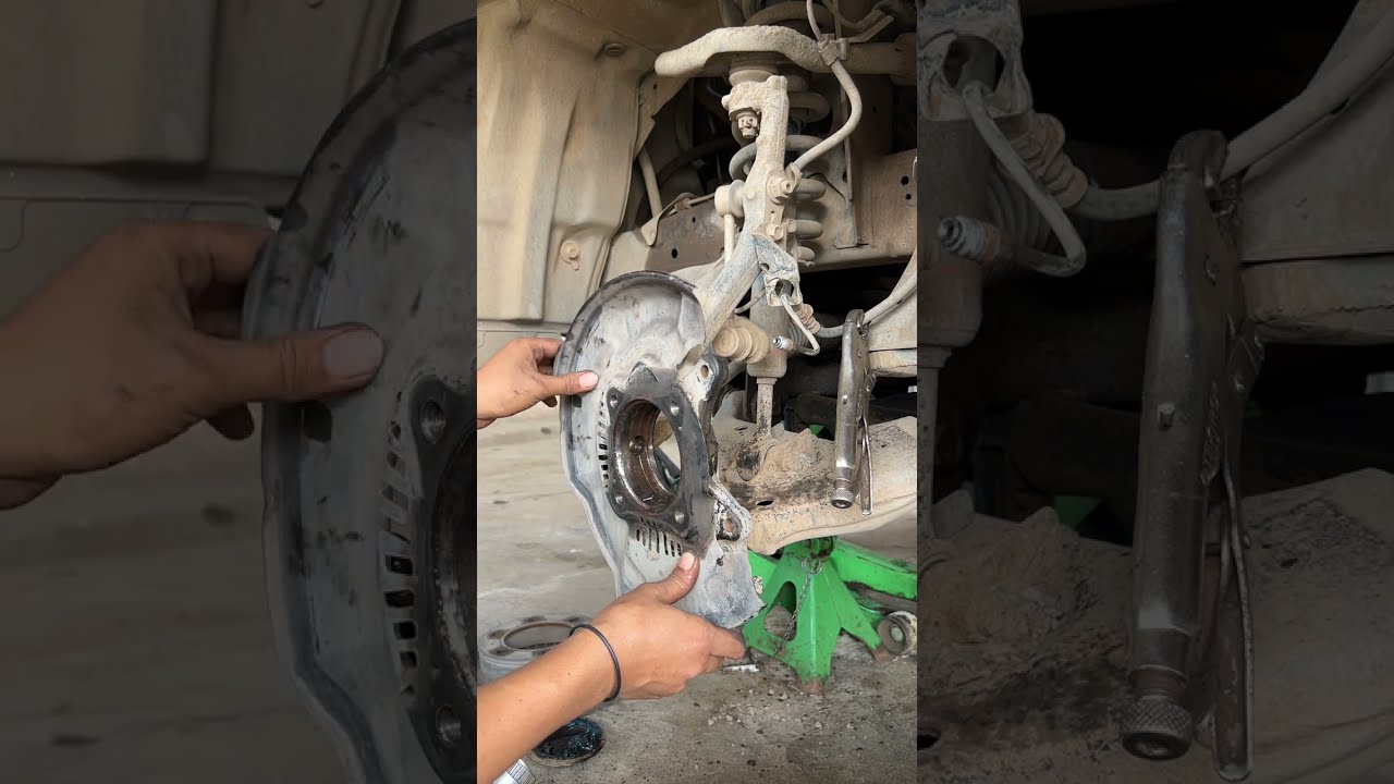 Ganti Bearing roda depan Mobil Toyota Fortuner 2KD