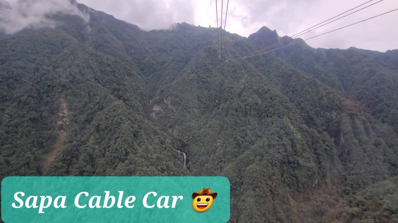 Sapa Vietnam 4K 🇻🇳- Fansipan Cable Car Tour/Walking Tour