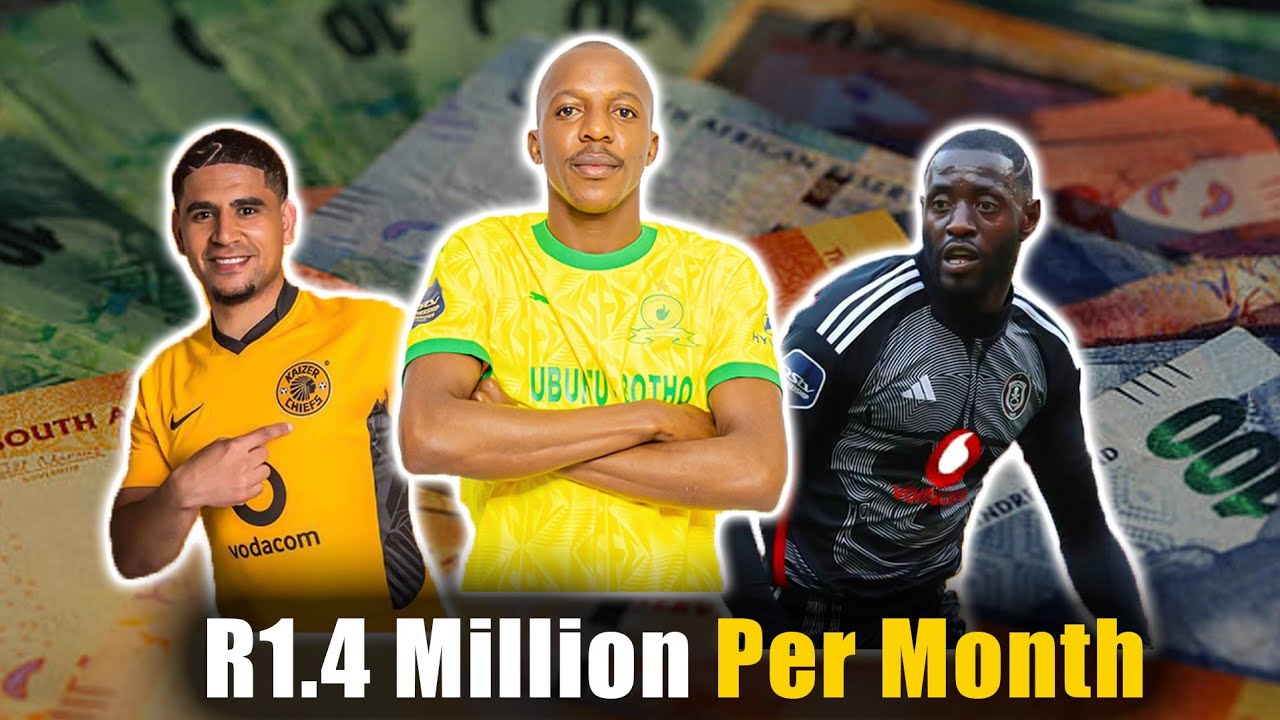 Top 20 Highest-Paid Soccer Players in South Africa’s PSL | 2025