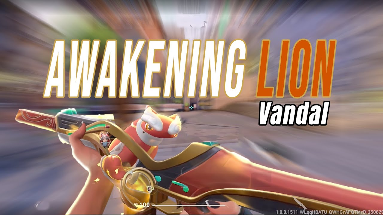 Awakening Lion Phantom ASMR | Valorant Mobile
