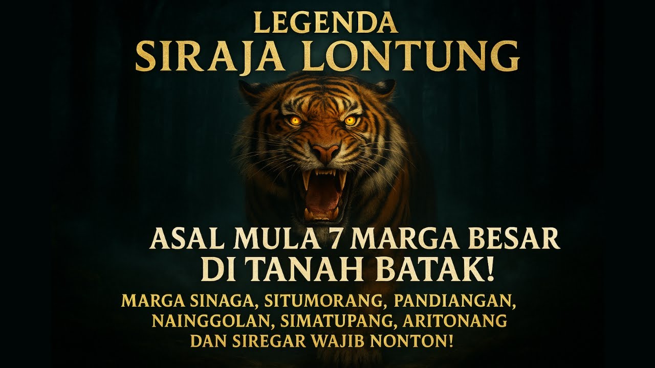 ASAL MULA 7 MARGA BESAR DI TANAH BATAK! LEGENDA SIRAJA LONTUNG | SI BORU PAREME & BABIAT SITELPANG
