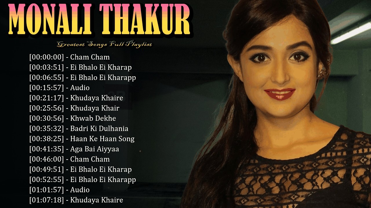 Monali Thakur – Songs that wrap listeners in graceful harmony 🎧💫