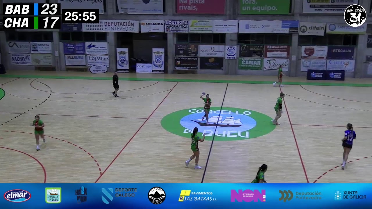 Lirón Store BAB vs Cies Obra Civil Balonmán Chapela | Streaming Partido 1ª Autonómica Feminina