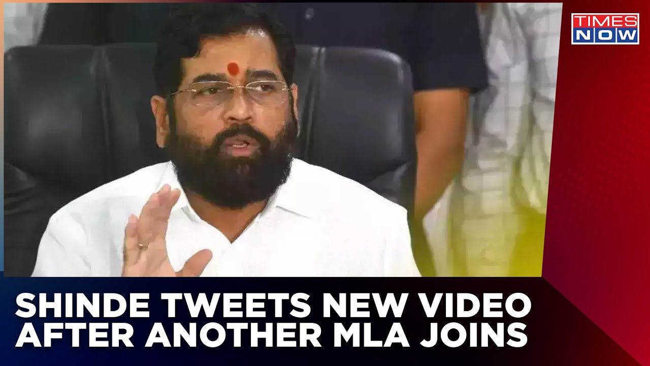 Maharashtra Crisis: Another Sena MLA Goes Against Aghadi; Shinde Tweets New Video To Show Strength