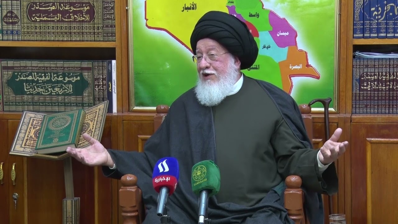 5 2 2022 لقاء المرجع الصدر مع فضيلة الشيخ الدكتور عبد الرزاق السعدي