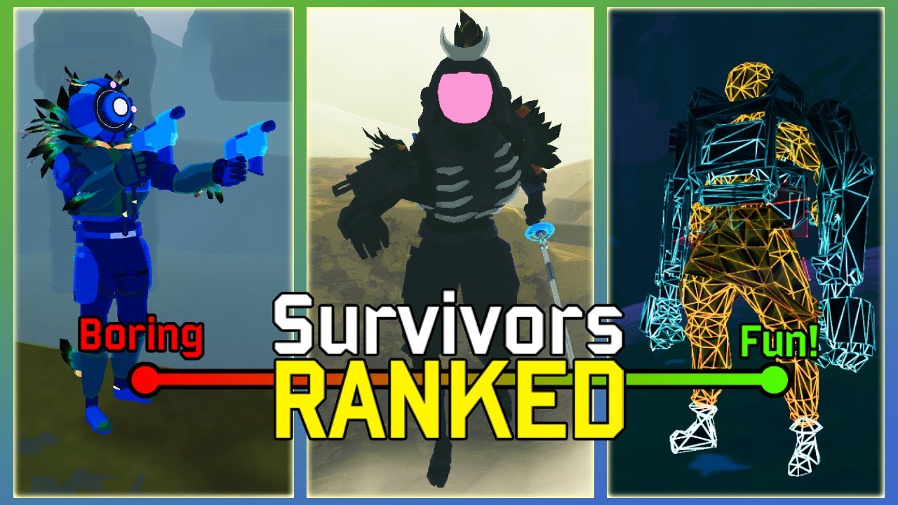 Ranking Every Survivor on how FUN they are! | Risk of Rain 2