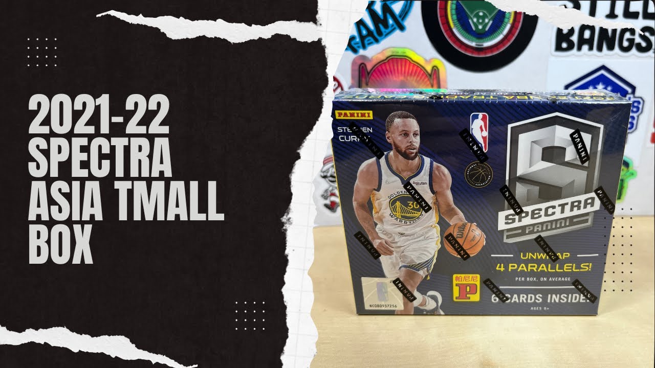2021-22 Panini Spectra Basketball Asia Tmall Box Rip