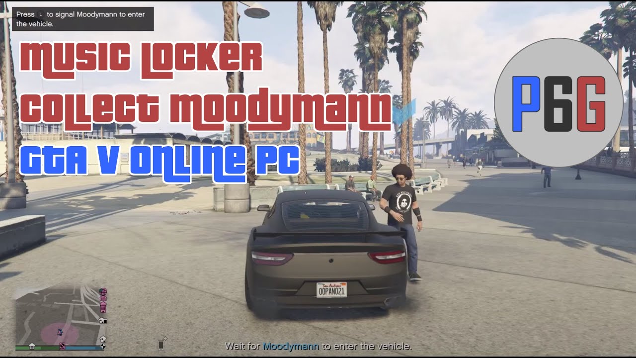 035 - Music Locker Mission Collect Moodymann - GTA V Online PC