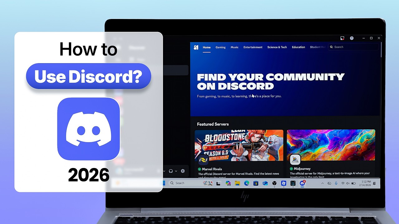 How to Use Discord for Beginners [Discord PC]