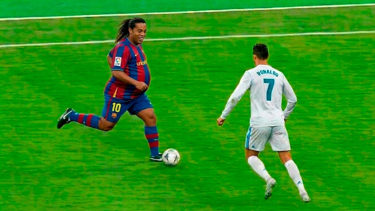 Ronaldinho will never forget this humiliating performance by Cristiano Ronaldo