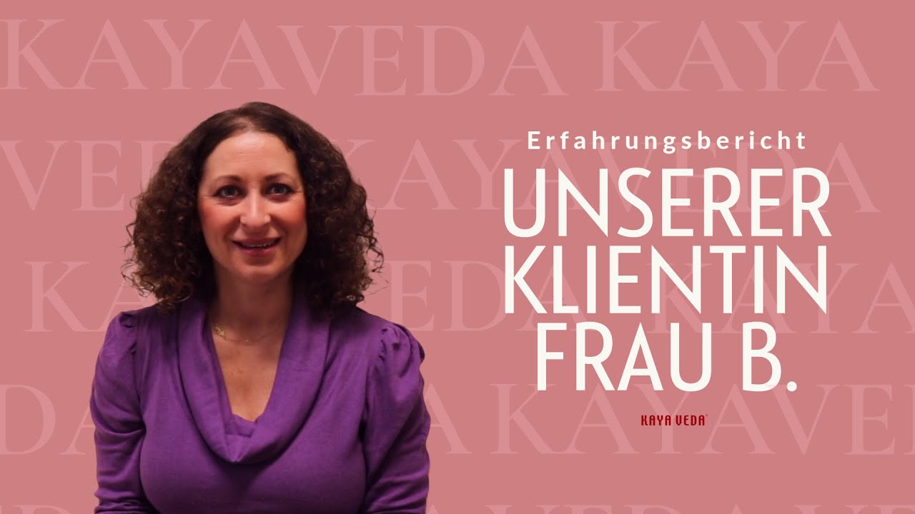 Erfolgsstory mit der Kaya Veda Methode: Haarausfall gestoppt!