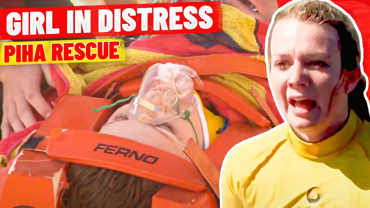 Oxygen Needed: 16 Year Old Girl Needs Hospital Urgently | Piha Rescue Season 9 Episode 5