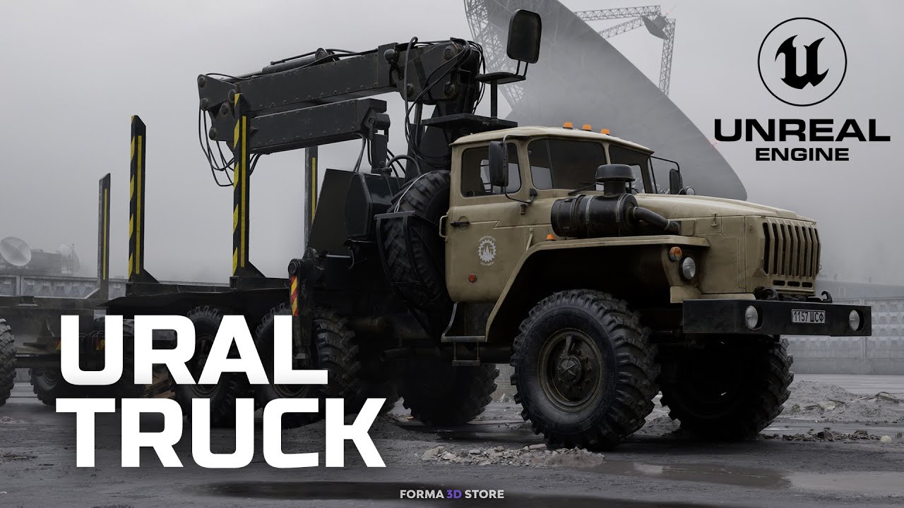 Forma 3d Store | Ural Truck | Unreal Engine 5