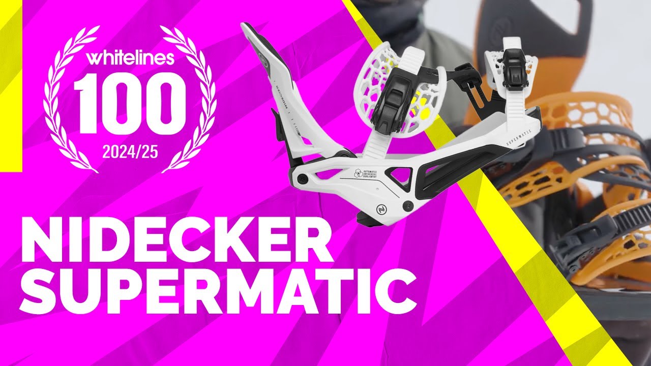 Обзор креплений для сноуборда Nidecker Supermatic 2025