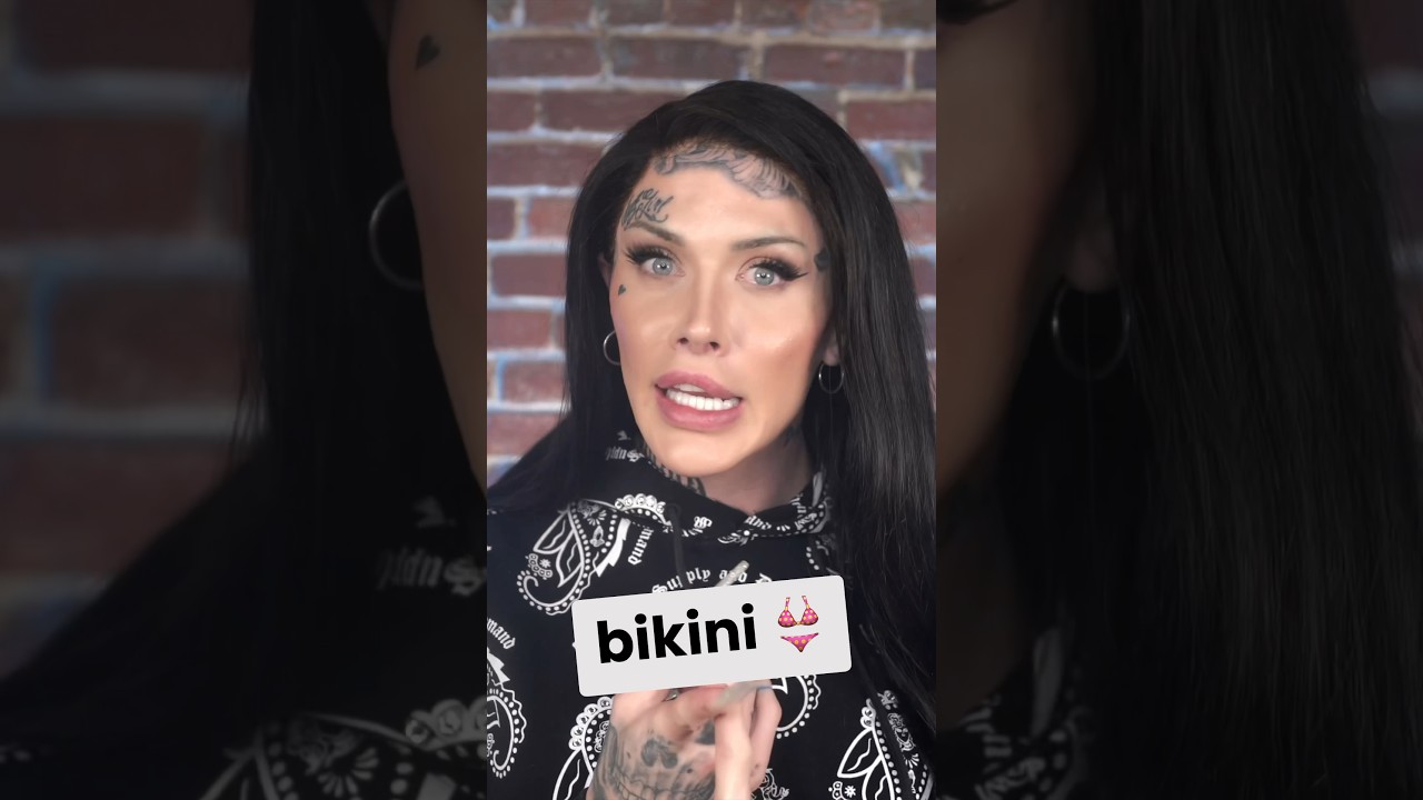 My obsession with her bikinis should have been the first indicator! 🤣👙 #newyoutuber #trans