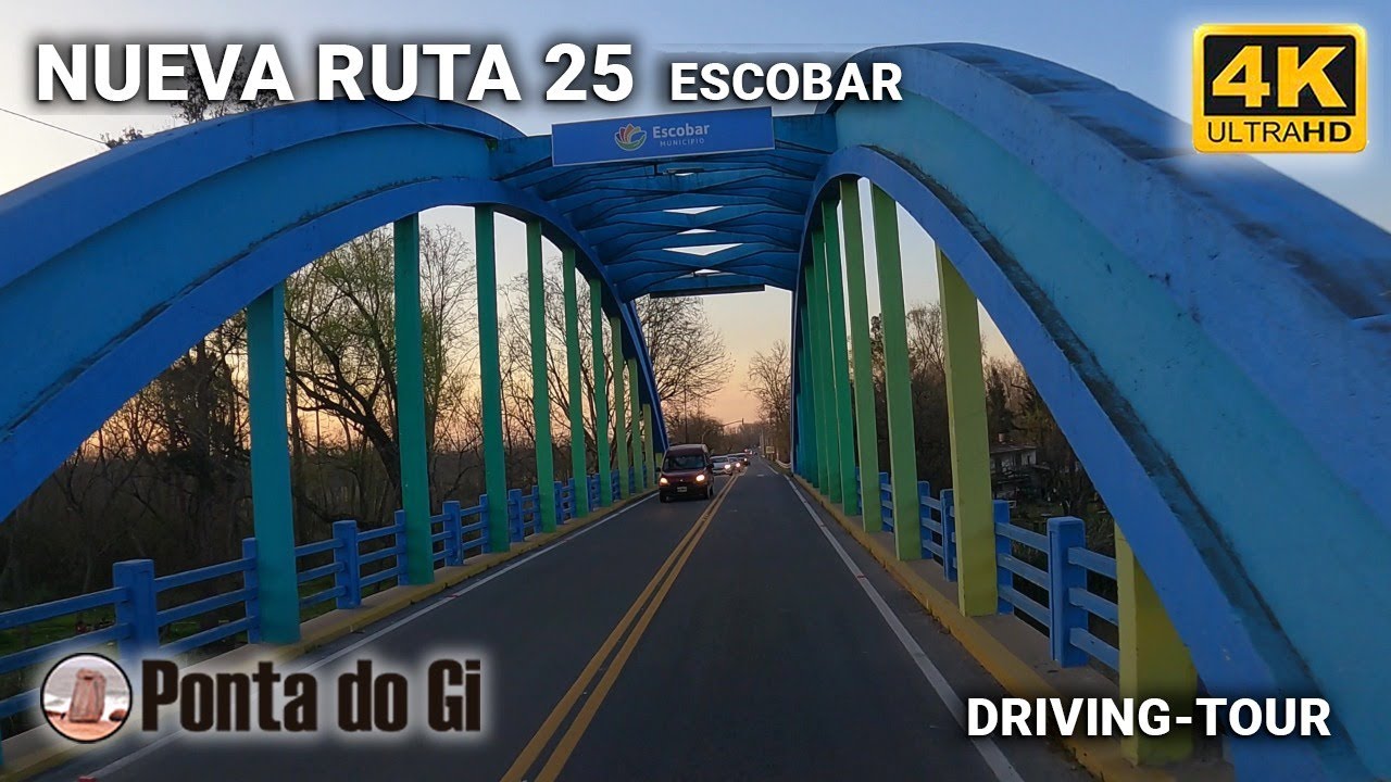 【4K】NUEVA RUTA 25 hasta el DELTA DEL PARANÁ y su renovada costanera 