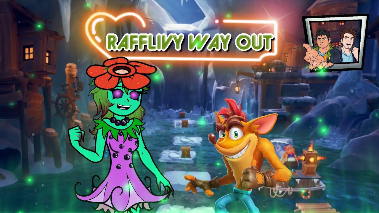 Rafflivy Way Out 🎶 Crash 4 IAT / @bloodmoonraven3421 MASHUP | ft: @Mr_Moikzes 🐻