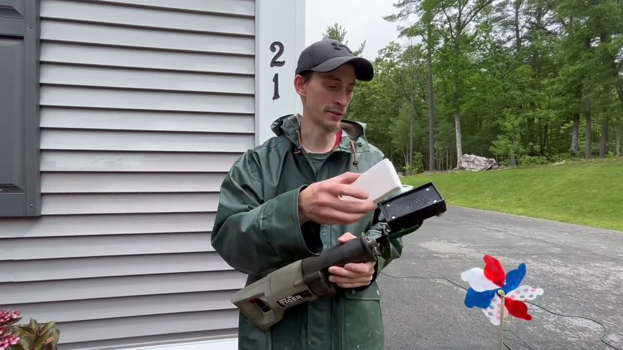 Removing Artillery Fungus from Vinyl Siding