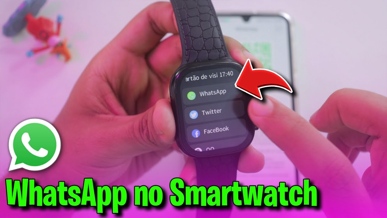 ✅ Como Colocar Qr Code do WhatsApp no Smartwatch com App FereFit
