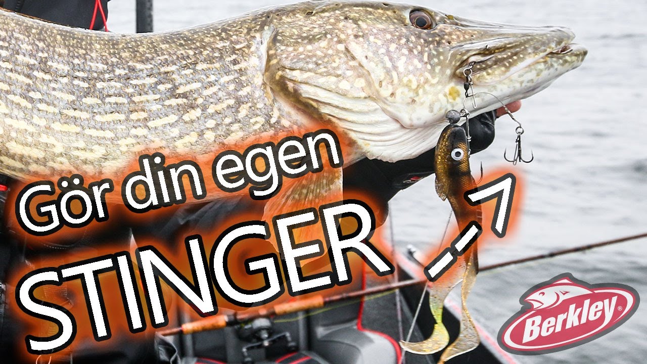 Gör ditt eget STINGER-TACKEL för GÄDDA