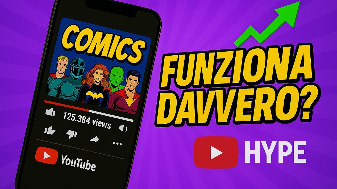 Fumetti su YouTube: La Funzione Hype CAMBIA le Regole del Gioco!