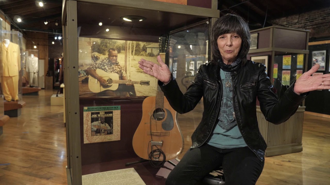 Libby Rae Watson about Big Joe Williams - Delta Blues Museum