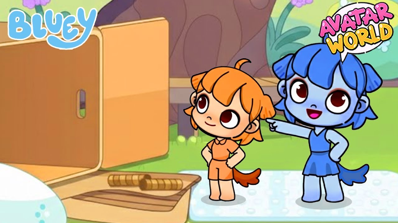 🐶 BLUEY IN AVATAR WORLD 🐾 Flat Pack ❤️ Full Episodes