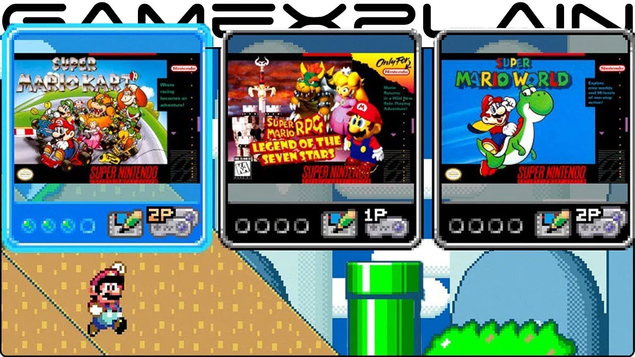 Super NES Classic Edition: Full Classic Demo Mode of All 21 Games