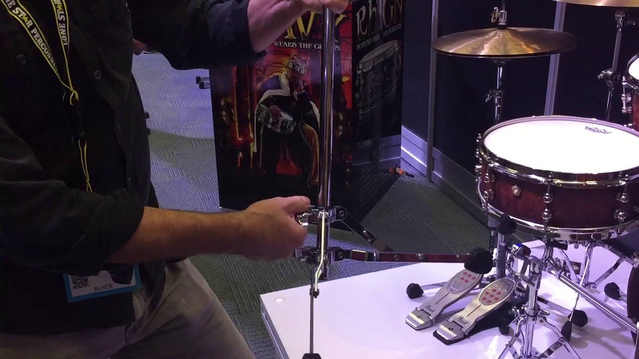 NAMM 2016 - Pearl Convertible Tripod stands