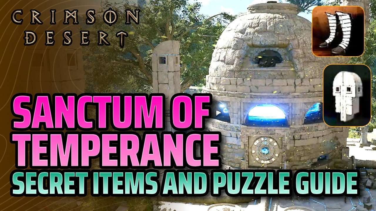 Sanctum of Temperance Puzzle & Secret Items Walkthrough - Crimson Desert