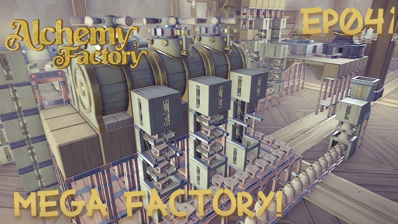 [🔴LIVE]🏭Building MEGA Alchemy Factory! Ep041 - Day270