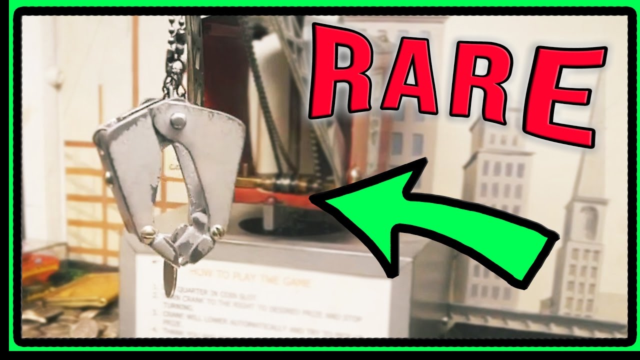 SUPER RARE CLAW MACHINE! | Marvin's 5 Cent Digger | 1932 Skill Crane
