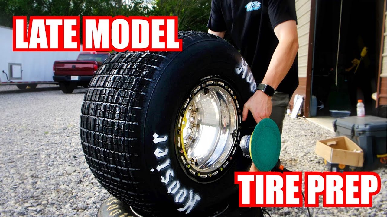 Late Model Tire prep with Mike before Carolina !
