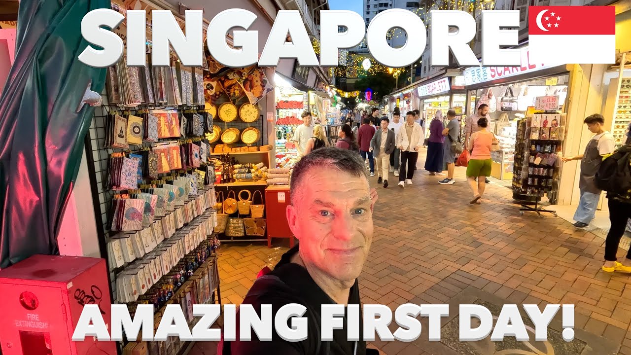 Singapore My amazing first Day 🇸🇬