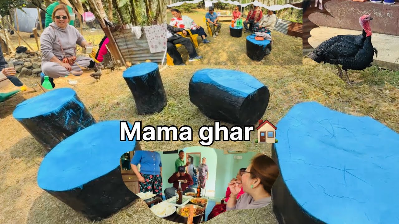 “फुपुको घरको खाना, मामाघरको रमाइलो”“आफन्तको मायाले भरिएको दिन”🇳🇵💜