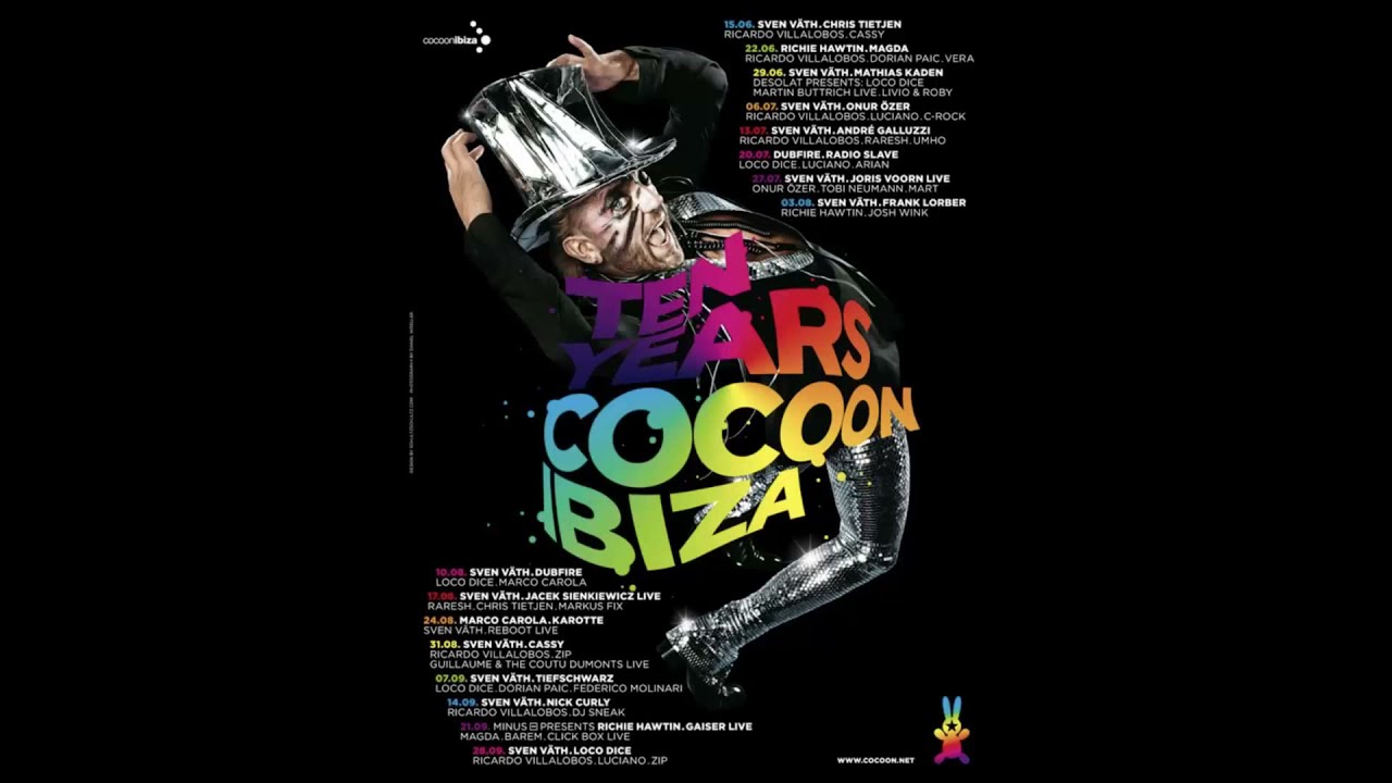 Loco Dice b2b Luciano Live at Cocoon Ibiza 20.07.2009