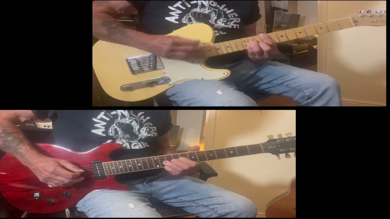 The Clash White Man In Hammersmith Palais Guitar Cover