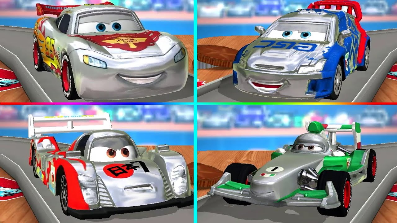 Cars: DareDevil Garage - McQueen Silver Collection #2