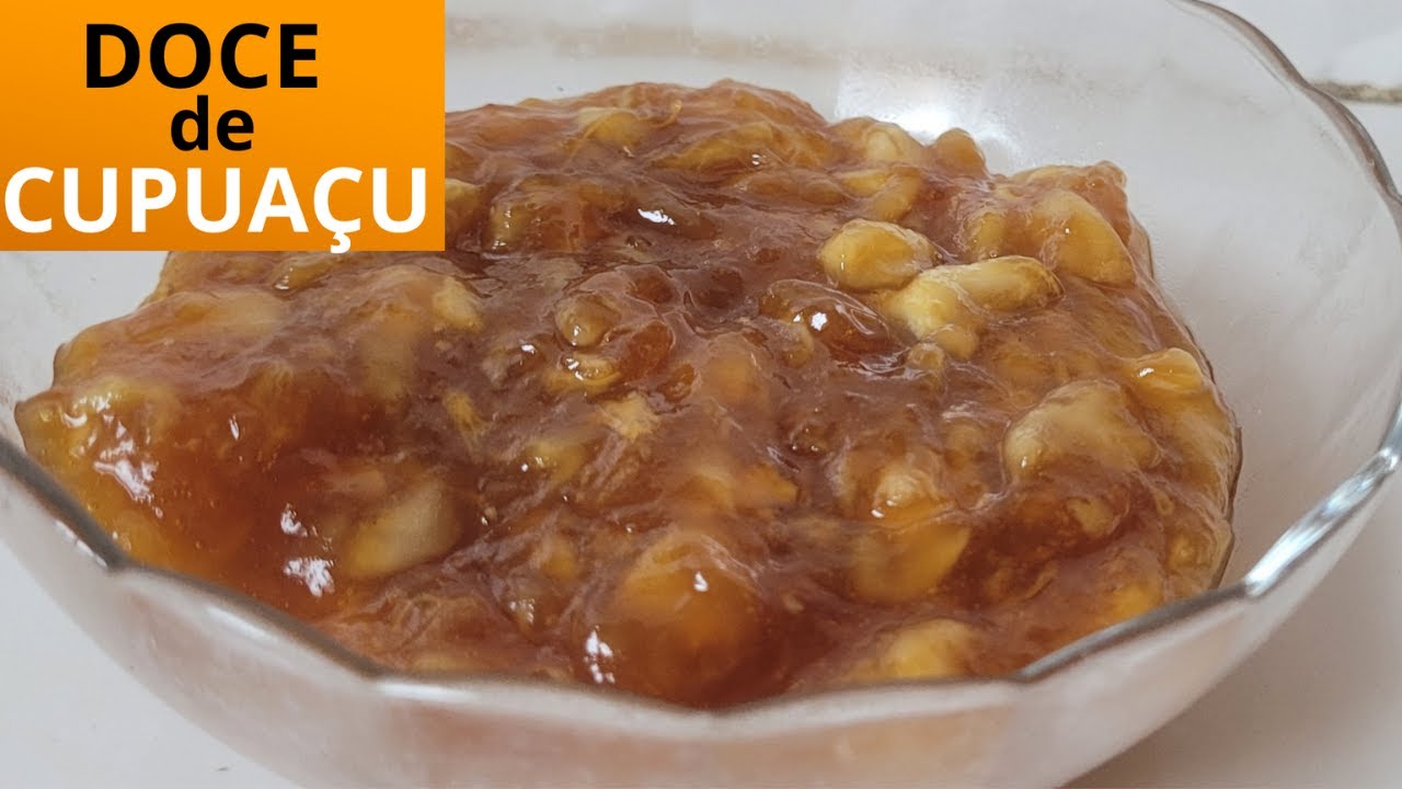 DOCE DE CUPUAÇU -😱 O DOCE MAIS FÁCIL DO MUNDO 😱
